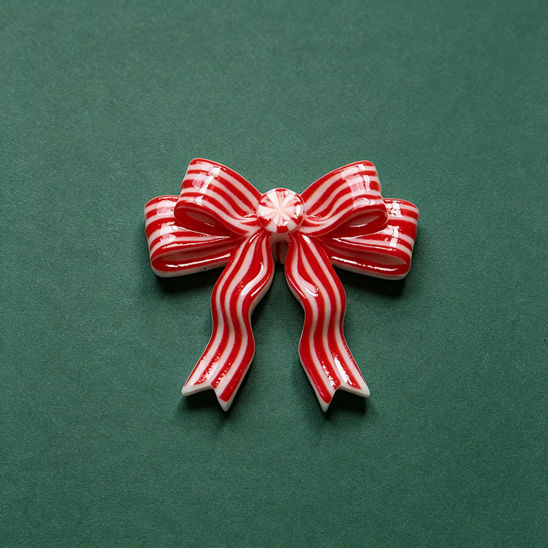 Gold 6138 - 5 buah aksesori resin bertema Natal,