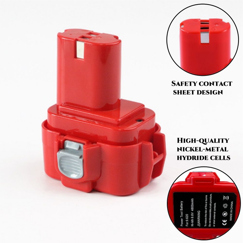 Baterai 9.6V untuk Makita 4.8A - Gold 6138 ulasan dan harga